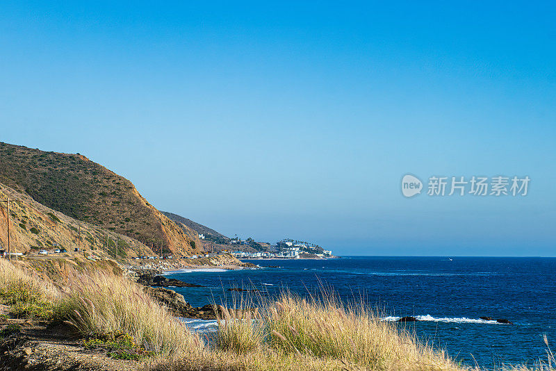 沿太平洋海岸公路/加州1号州际公路的加州海岸线